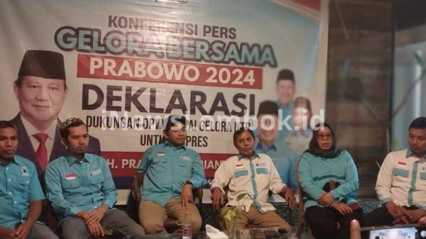 DPW Partai Gelora NTB Deklarasi Dukungan Prabowo Capres 2024, Tawarkan Fahri Hamzah jadi Cawapres