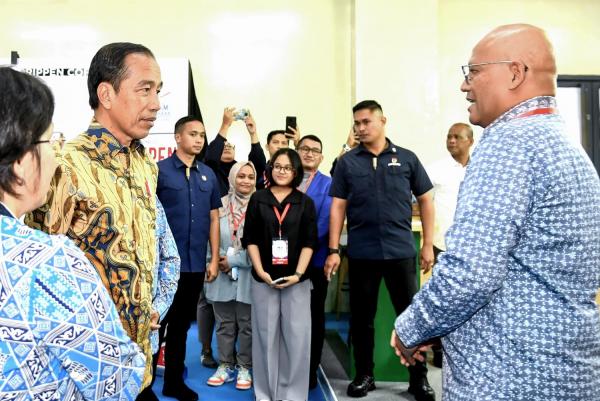 Presiden Jokowi Hadiri Pengukuhan DPN APINDO dan Festival UMKM Merdeka