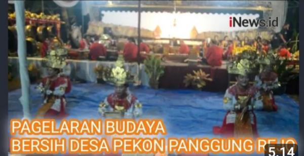 Video Pagelaran Wayang Kulit di Pekon Panggung Rejo