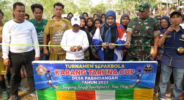Seru! Partai Perindo dan Karang Taruna Gelar Sepak Bola di Lebak Banten Ala Taraf Internasional