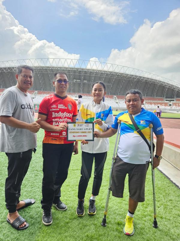 Dua Atlet NPCI Kabupaten Bogor Sabet Emas di Peparpenas 2023 Palembang