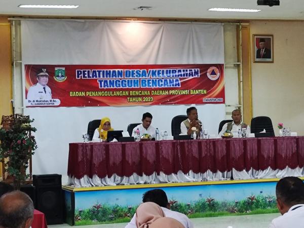 Mitigasi Bencana, BPBD Banten Bentuk Desa  Tangguh