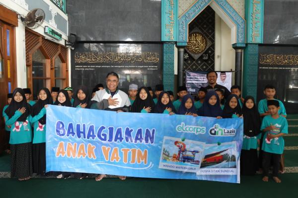 Lazis Darul Hikam Gelar Program Bahagiakan Anak Yatim