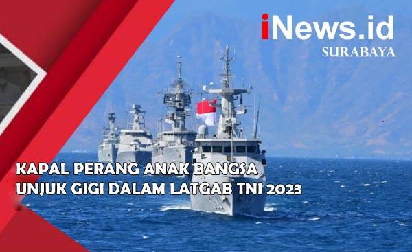 Kapal Perang Karya Anak Bangsa Unjuk Gigi dalam Latihan Gabungan TNI 2023
