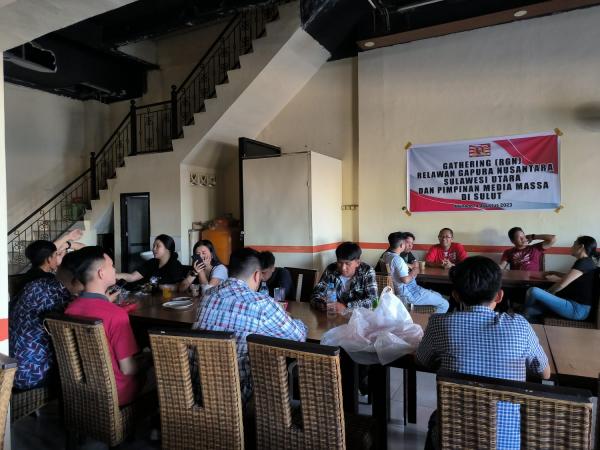 Adakan Media Gathering, RGN Sulut Sampaikan Dukung Capres Ganjar Pranowo