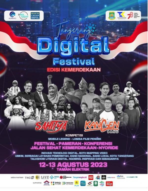 25 Stand Pemkot Tangerang Akan Hadir di Digital Festival 2023, Kominfo Ini: Semua Penuh Digitalisasi