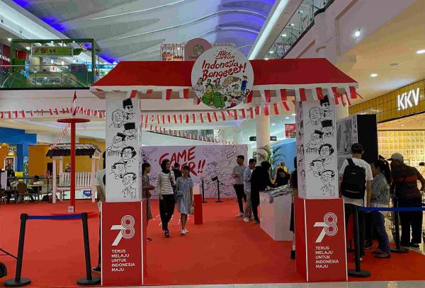 Indonesia Bangeeet! Mice Cartoon Kolaborasi Supermal Karawaci Pamerkan Karya Sambut HUT RI ke-78