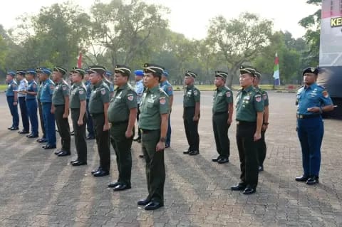 Ini Nama-Nama 27 Perwira Tinggi TNI Naik Pangkat, Siapa Saja?