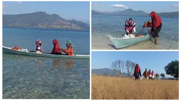 Warga Kepulauan Desa Nangahale di Kabupaten Sikka ini Bertaruh Nyawa untuk Dapatkan Air Bersih