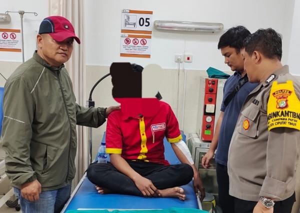 Perampokan Hari Ini, Pegawai Minimarket Disabet Celurit di Ciputat Timur