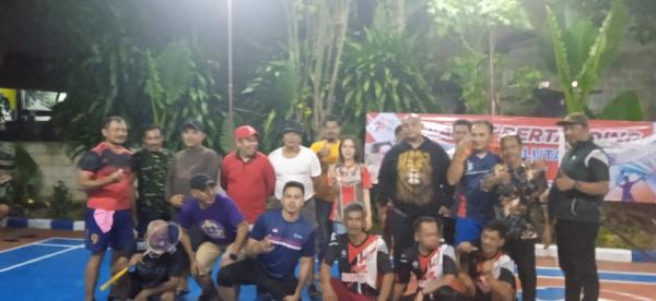 Sambut HUT RI, Bacaleg Perindo Depok Gelar Turnamen Bulutangkis