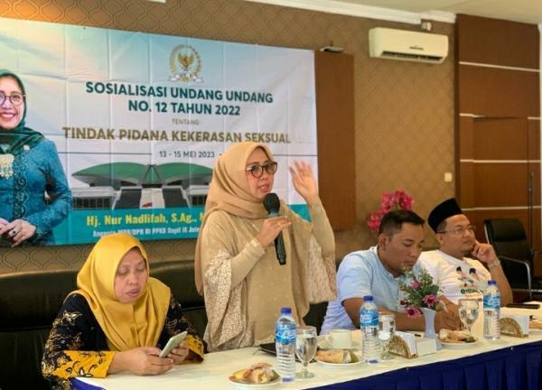 Anggota Komisi IX DPR RI Nur Nadlifah Ingin Angka Prevalensi Stunting Jadi Satu Digit