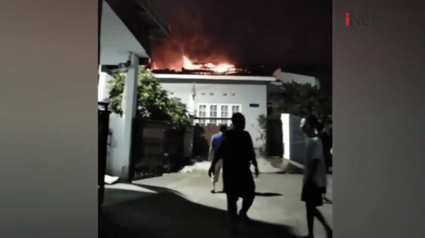 Diduga Korsleting Listrik, Rumah Indekos di Cilincing Jakut Terbakar