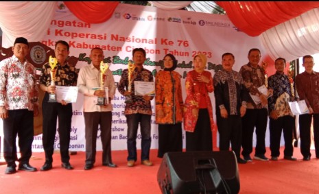 Peringatan Harkopnas ke 76 Kabupaten Cirebon, Dari Turnamen Bola Voli Hingga Santuni Anak Yatim