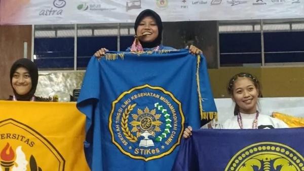 Mahasiswi STIKes Muhammadiyah Ciamis Jadi Juara Nasional Kejurnas XXVII 2023 Perisai Diri