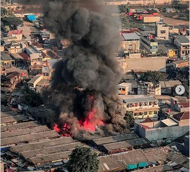 Pasar Kambing di Tanah Abang Dilalap Si Jago Merah, Kerahkan 17 Unit Damkar dan 68 Personel