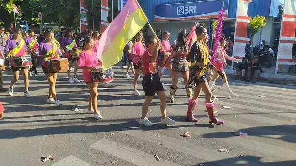 Karnaval HUT RI ke - 78 di Sumba Timur Hari Pertama Berlangsung Meriah, Hari Kedua?