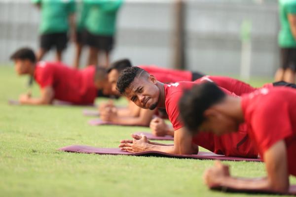 Latihan Perdana Tim U-23 Indonesia Fokus Pemulihan Kondisi 