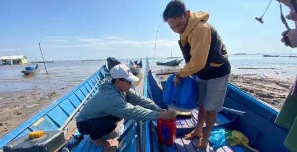 Nelayan di Hulu Migas Kutai Kartanegara Kesulitan Beli BBM