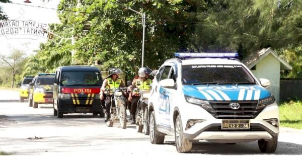 Personel Gabungan Sat Polres Aceh Singkil Gelar Operasi Patroli Perintis Presisi