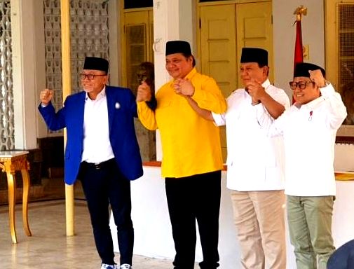 Sah, Usung Prabowo Subianto Capres 2024  Partai Golkar dan PAN Resmi Berikan Dukungan Hari Ini