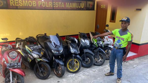 Breaking News: Polresta Mamuju Ringkus Pelaku Pencurian Sepeda Motor Lintas Provinsi