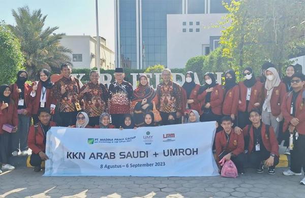 25 Mahasiswa Universitas Muhammadiyah Yogyakarta KKN di Arab Saudi,  Dapat Bonus Umroh 2 Kali Viral!