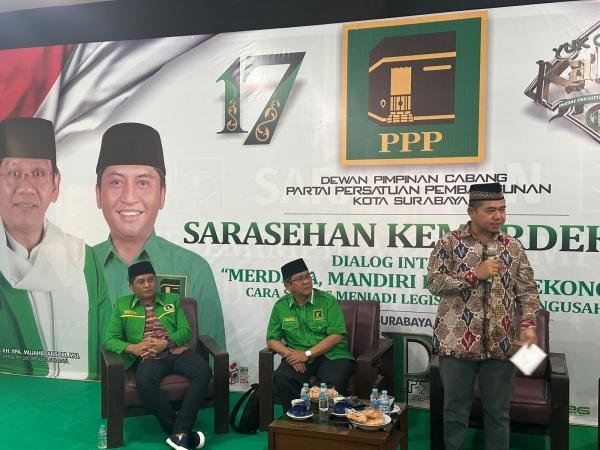 PPP Surabaya Minta Kader dan Caleg Kombinasikan Bisnis dan Politik