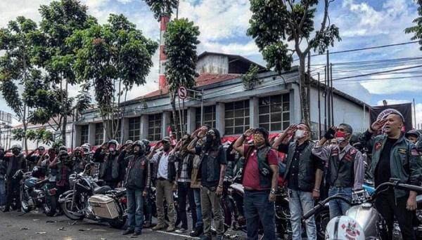 Rayakan HUT ke-78 RI, Bikers Brotherhood 1% MC Road Show Jelajahi Jawa Barat