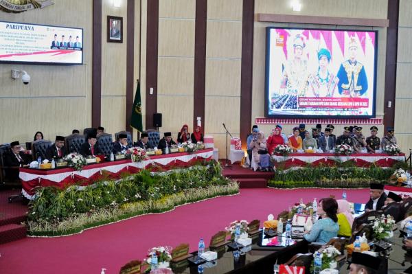 Jelang HUT RI Ke 78, Wali Kota Medan Dengarkan Pidato Kenegaraan Presiden Joko Widodo