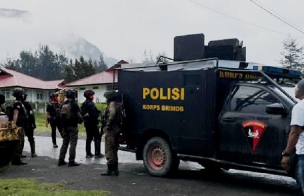Kuasai Markas KKB Numbuk Talenggen,  TNI Polri Amankan Sejumlah Barang Bukti