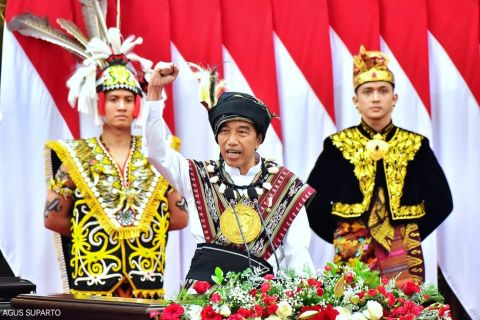 Jokowi Pamer Pertumbuhan Ekonomi Indonesia Konsisten di Atas 5% Tujuh Kuartal Berturut-turut