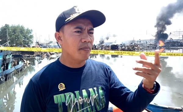Bertambah Jadi 63 Kapal Terbakar di Pelabuhan Jongor Kota Tegal Tanpa Asuransi