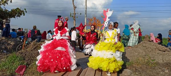 Pawai Budaya dan Sedekah Bumi, Meriahkan Perayaan HUT ke-78 RI di Desa Jatiurip