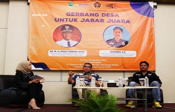 Sistem IDM Bantu Rumuskan Kebijakan Pembangunan Desa di Jabar