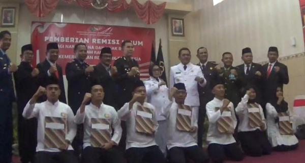 541 Warga Binaan Pemasyarakatan di Jombang Terima Remisi, 7 di Antaranya Bebas