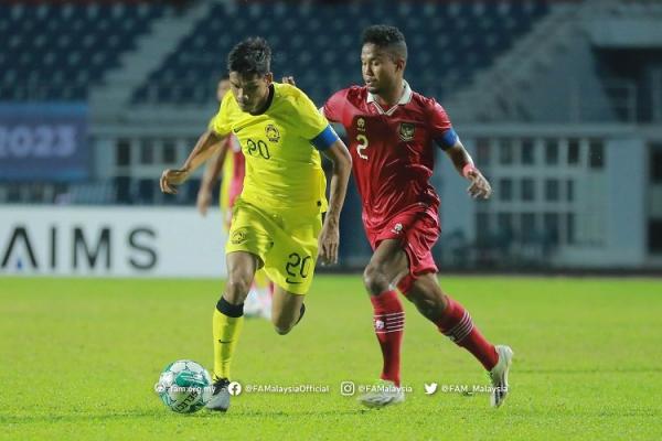 Timnas Indonesia U-23 Kalah dari Malaysia 1-2 di Piala AFF 2023