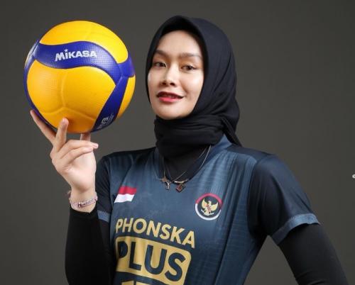 Sosok Wilda Siti Nurfadhilah, Atlet Cantik Timnas Voli Putri Indonesia yang Curi Perhatian Dunia
