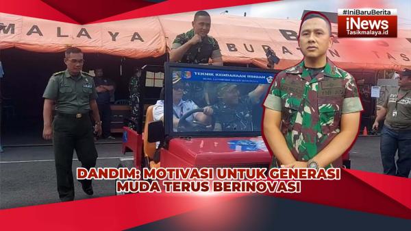 VIDEO: Lomba Inovasi Teknologi Tasikmalaya 2023, Dandim: Motivasi untuk Gerasi Muda Terus Berinovasi