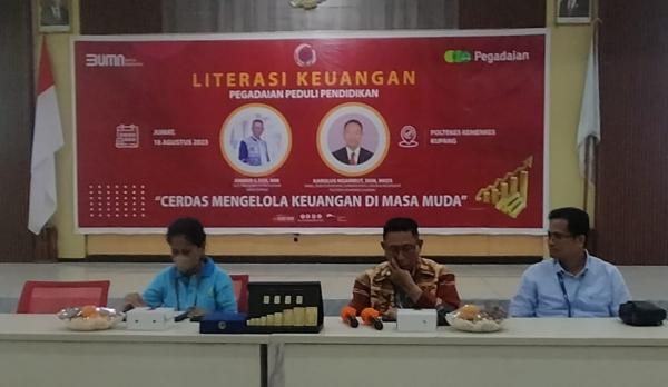 Pegadaian Gelar Literasi Keuangan di Poltekkes Kemenkes Kupang