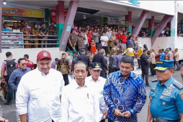 Presiden Jokowi Apresiasi Kehadiran Mobil Pasar Murah Keliling di Kota Medan