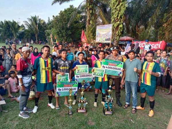 Sebanyak 71 Club Sepakboka di Provinsi Bengkulu Bertarung di Turnamen Desa Kembang Manis