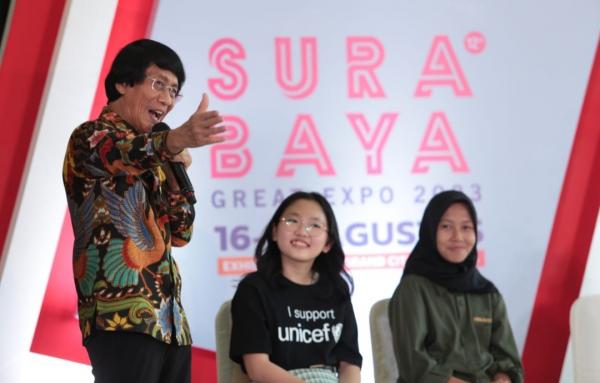 Peduli Anak Surabaya, Kak Seto Kampanyekan Pencegahan Kekerasan Seksual