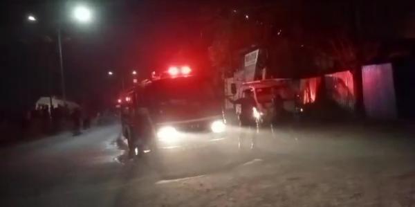 Kontainer Gudang Sparepart dan 3 Unit Sepeda Motor Ludes Terbakar di Ciwandan Cilegon
