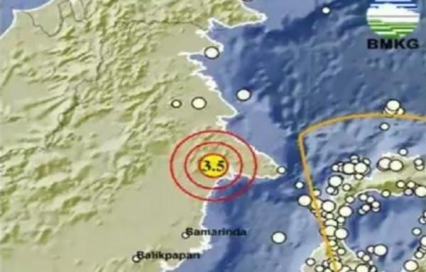 Kutai Timur Diguncang Gempa Magnitudo 3,5