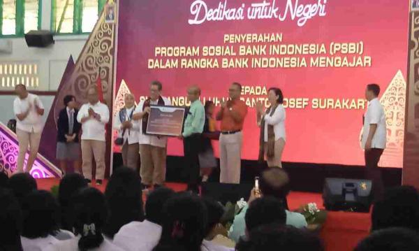 Bank Indonesia (BI) Mengajar 2023 Lakukan Sosialisasi di SMA Pangudi Luhur Santo Yosef Solo