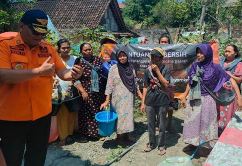 Bantu Warga Terdampak El Nino, BPBD Semarang Suplai 67 Tangki Air Bersih