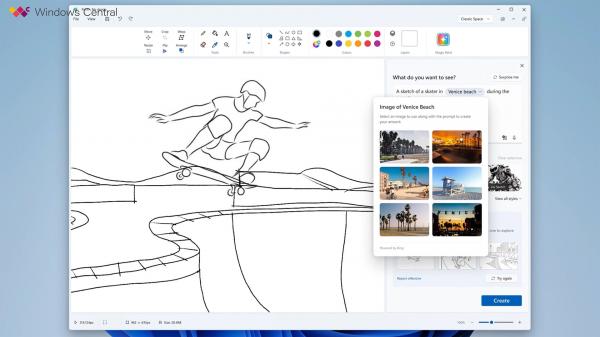 Aplikasi Microsoft Paint dan Lainnya Bakal Gunakan AI di Windows 11