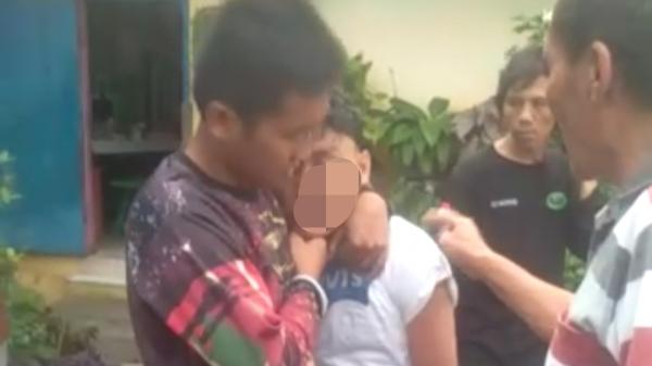 Dua Kali Dalam Sehari Pencuri Handphone  di Kota Agung Ditangkap Warga