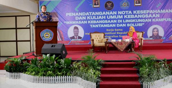 Prof. Dr. Arief Hidayat, S.H., M.S Sebut VUCA Saat Kuliah Umum di UNSA, Apa Maksudnya?